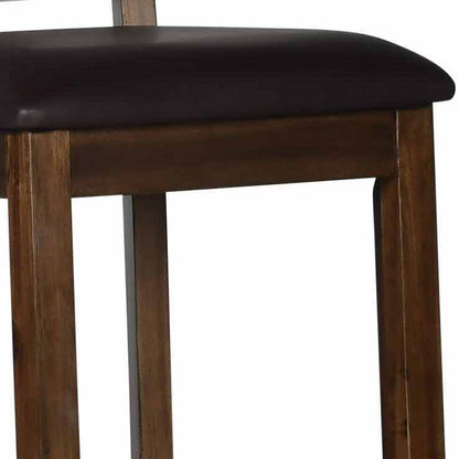 Saranac - Counter Chair - Dark Brown