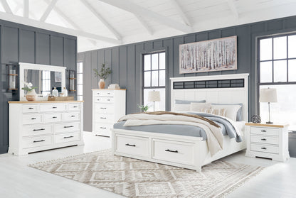 Ashbryn - Panel Storage Bedroom Set