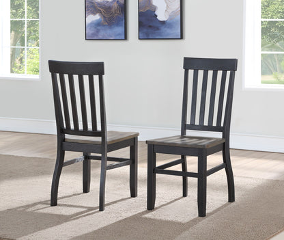 Raven - Noir Side Chair - Dark Brown