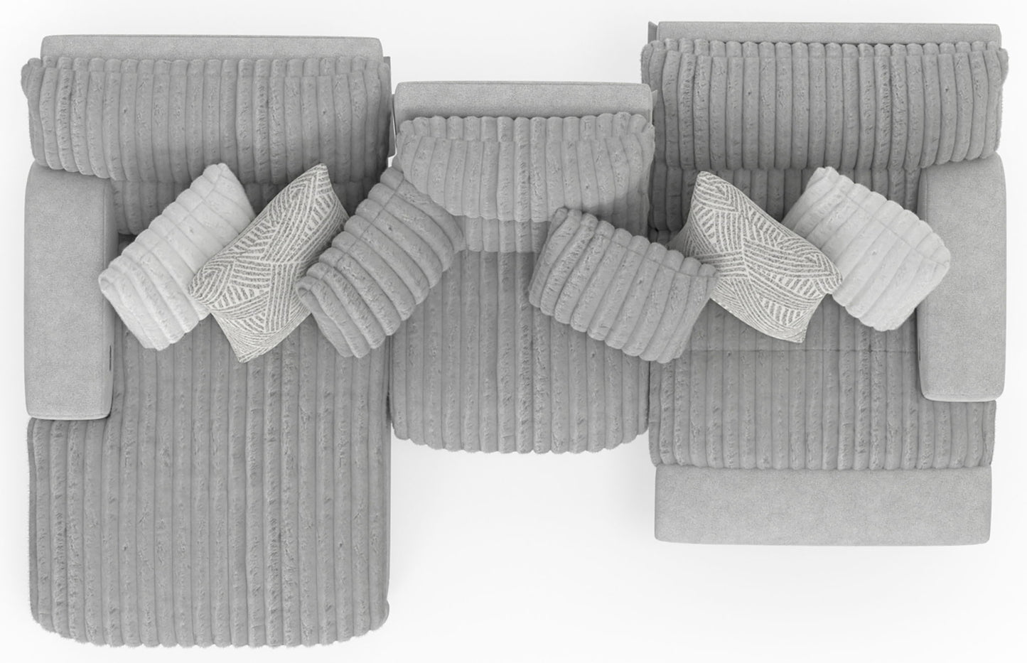 Abraxas - 3 Piece Reclining Sectional
