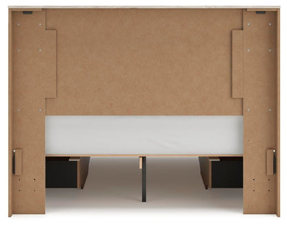 Lawroy - Panel Bed With Storage