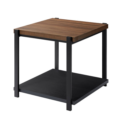 Linea - 3 Piece Occasional Set (1 Coffee & 2 End Tables) - Black / Brown