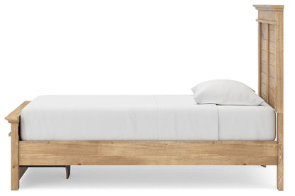 Makidern - Panel Storage Bed