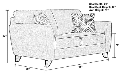 Alyssa - Loveseat