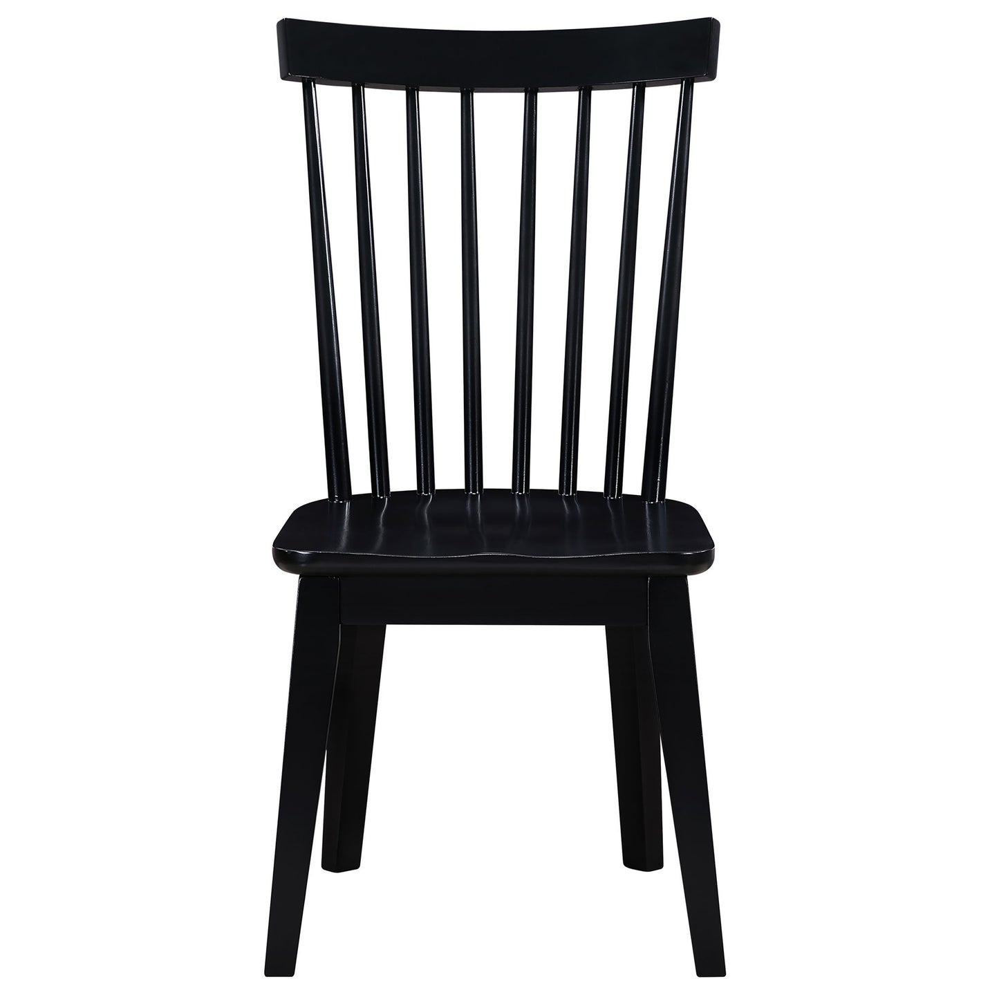 Vaughn - Shaker Spindle Dining Chair - Black