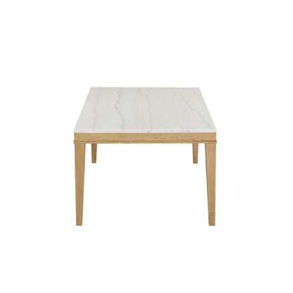 Essence - 70" Rectangle Dining Table With Marble Top