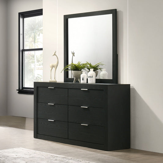 Asher - Dresser & Mirror - Smoke