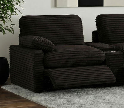Collins Modular LAF Power Recliner Chocolate Brown