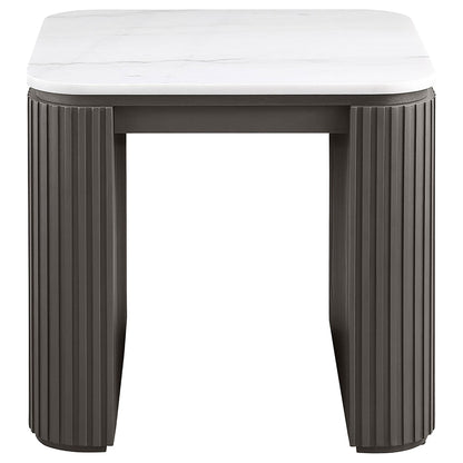 HP0426 End Table  Charcoal