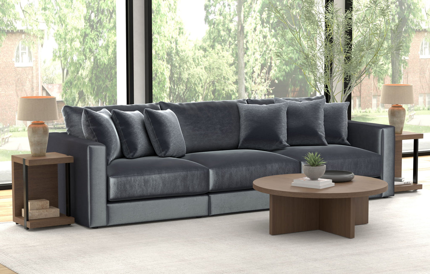 Remington - Modular Sofa - Slate