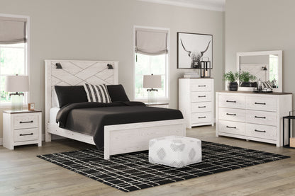 Gerridan - Panel Bedroom Set With Sconces
