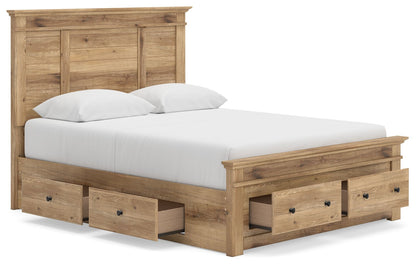 Makidern - Panel Storage Bed