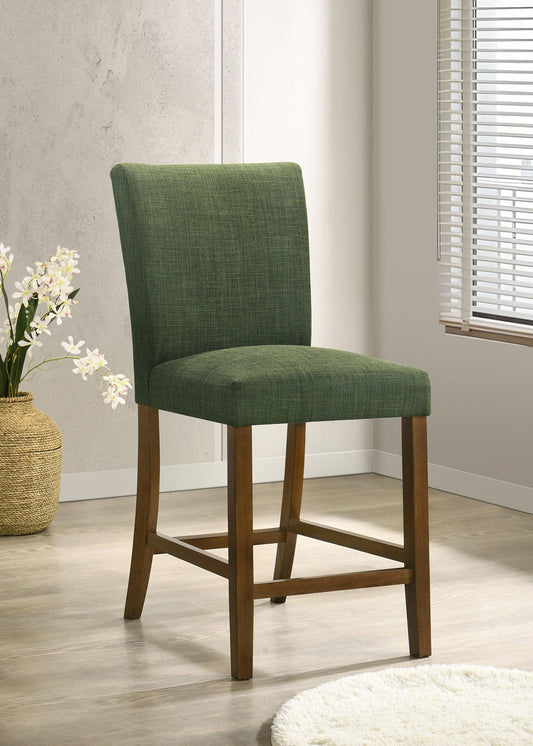 Paxton Upholstered Counter Height Dining Chair Green (Set of 2)