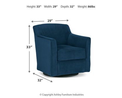 Bradney - Swivel Accent Chair