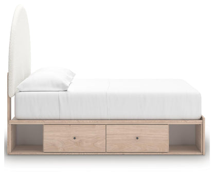 Arloster - Upholstered Panel Bed