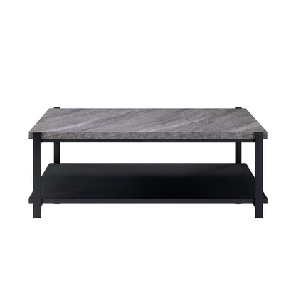 Linea - 3 Piece Occasional Set (1 Coffee & 2 End Tables) - Dark Gray