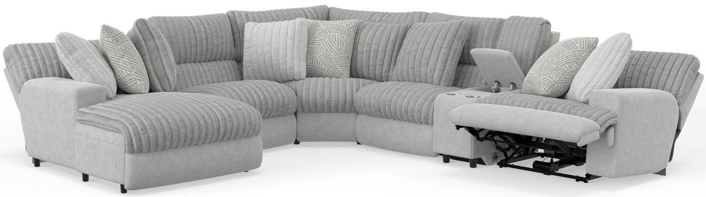 Abraxas - 6 Piece Reclining Sectional