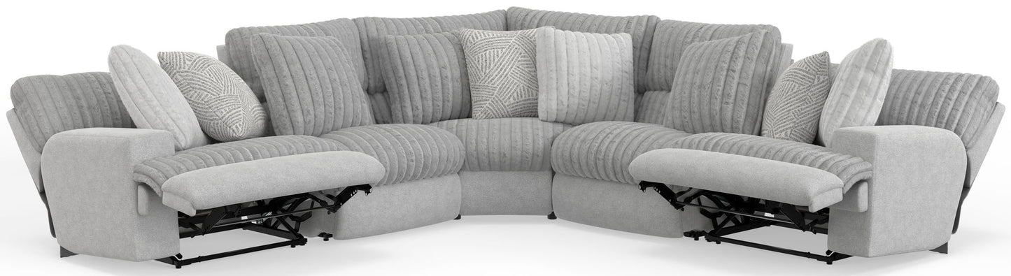 Abraxas - 5 Piece Reclining Sectional
