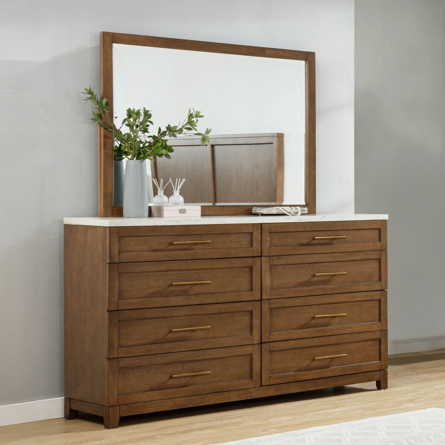 Devonshire - Mirror - Cognac