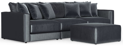 Remington - Modular Sofa And Cocktail Ottoman - Slate