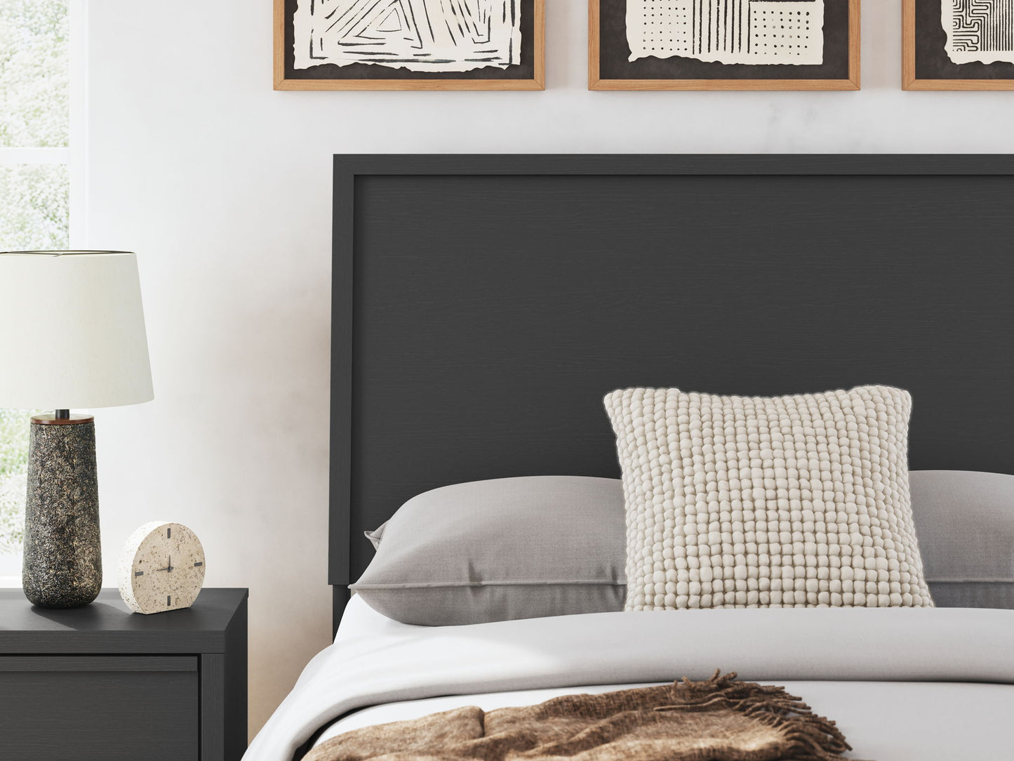 Danziar - Panel Bed With Low Footboard