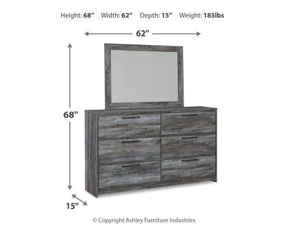 Baystorm - Six Smooth Drawer Dresser