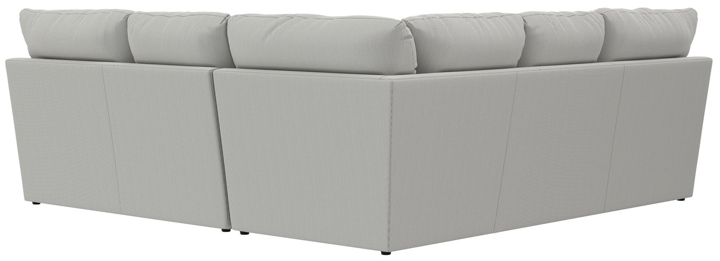 Stockbridge - Sectional With Comfort Coil Seating And 9 Accent Pillows Included