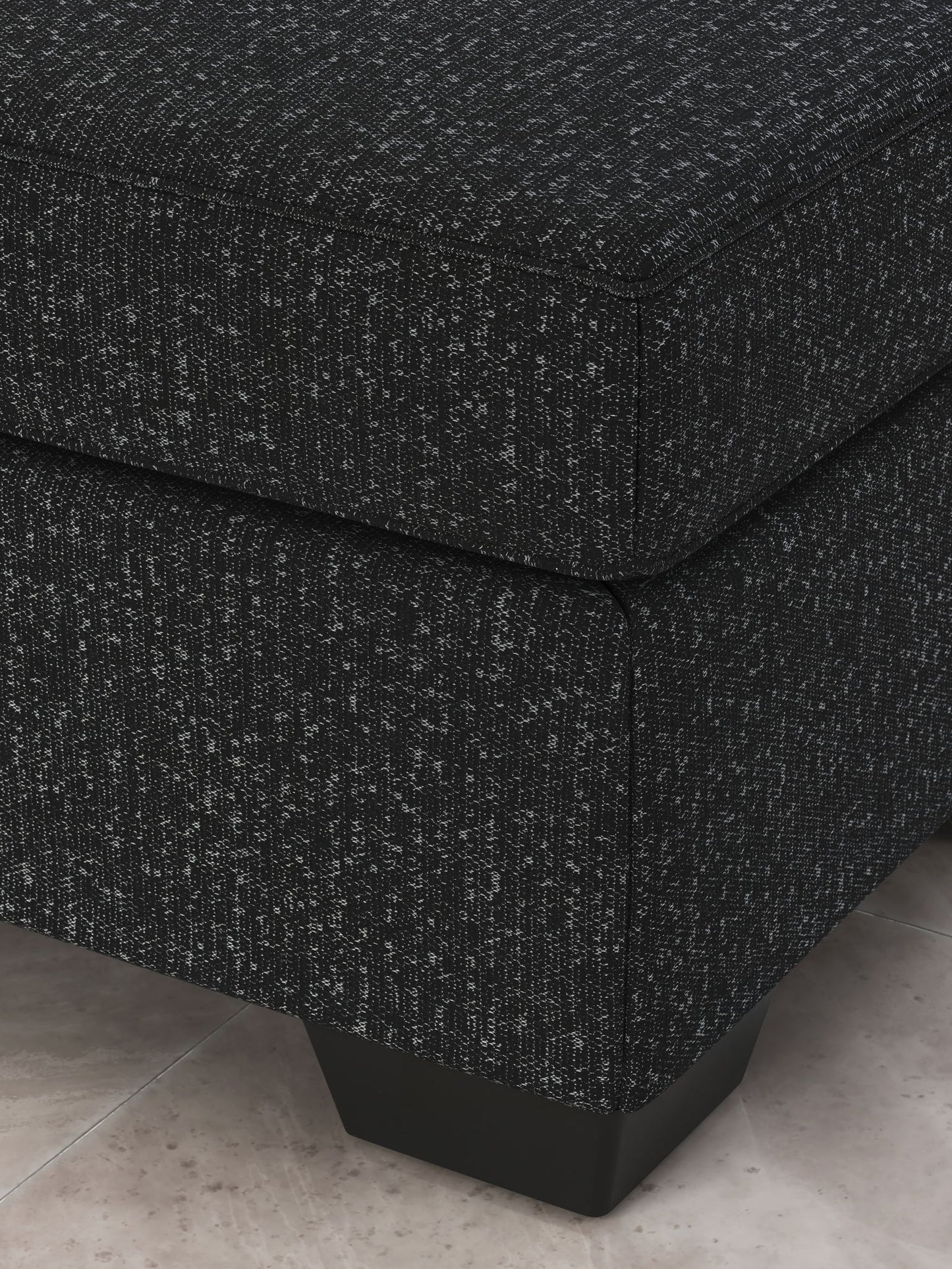 Jasmine Peaks - Ottoman - Coal