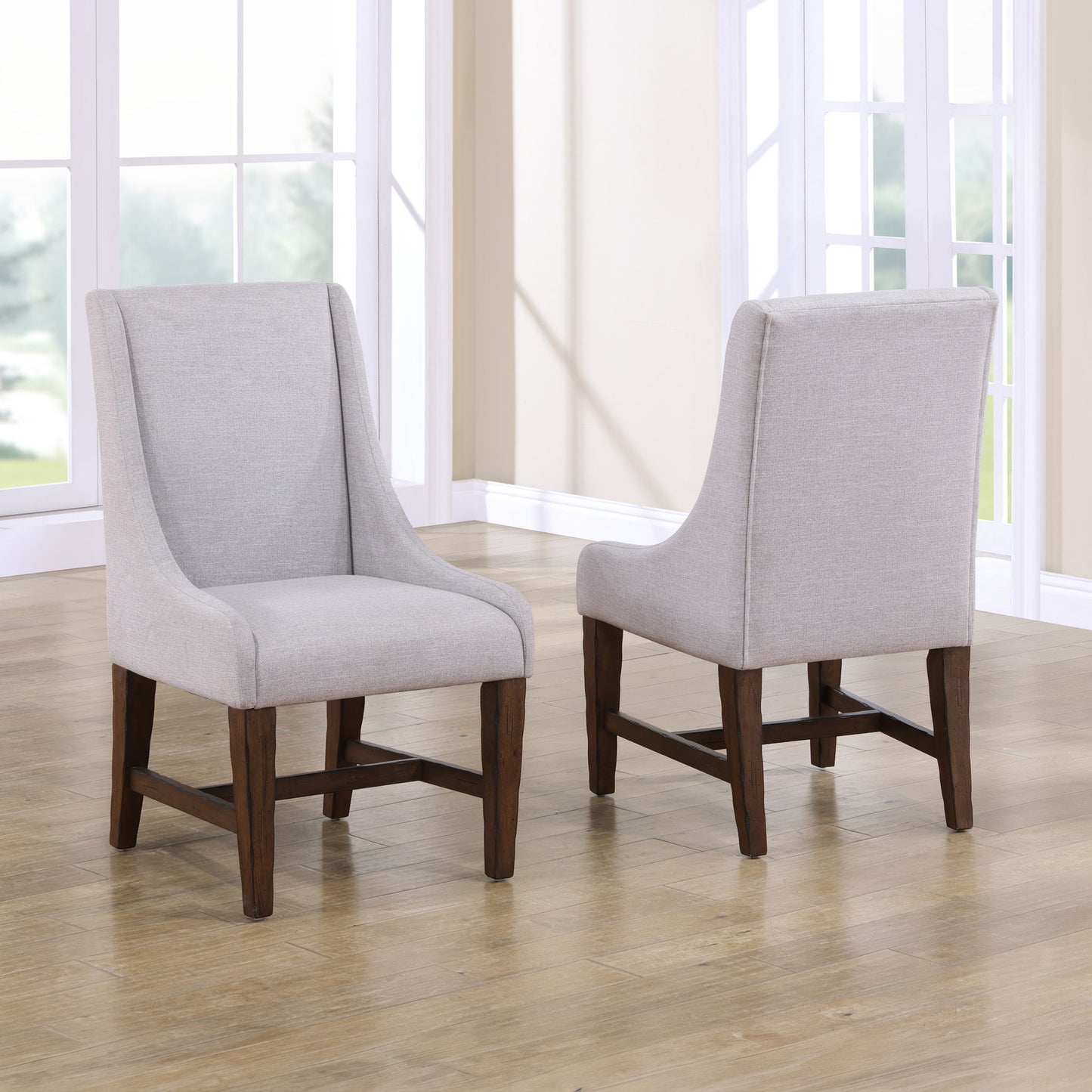 Auburn - Arm Chair - White
