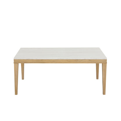 Essence - 70" Rectangle Dining Table With Marble Top