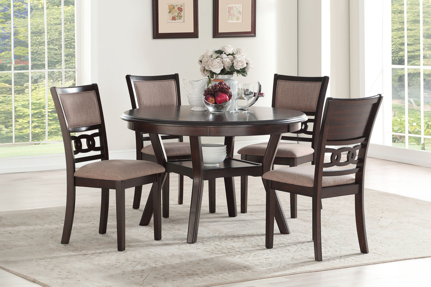 Gia - Round Dining Set