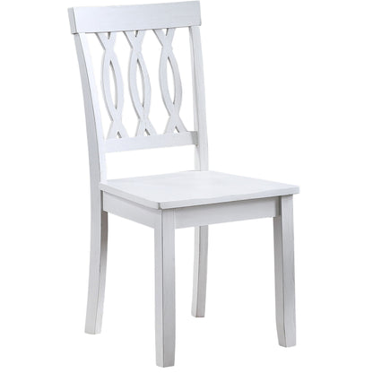 Naples - Side Chair - White
