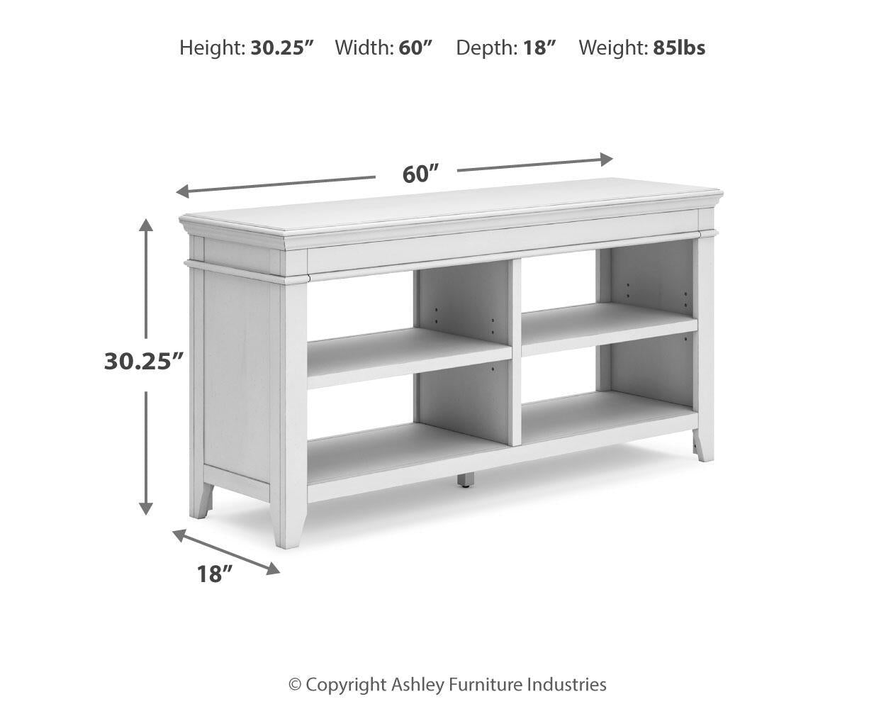 Kanwyn - Credenza - Whitewash
