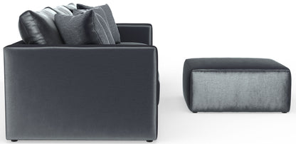 Remington - Modular Sofa And Cocktail Ottoman - Slate