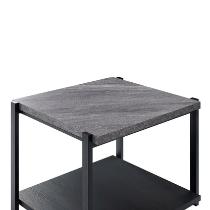 Linea - 3 Piece Occasional Set (1 Coffee & 2 End Tables) - Dark Gray