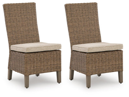 Laguna Heights - Side Chair With Cushion (Set of 2) - Beige