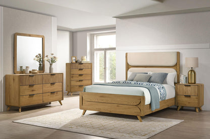 Bennett 5-piece Eastern King Bedroom Set Light Oak