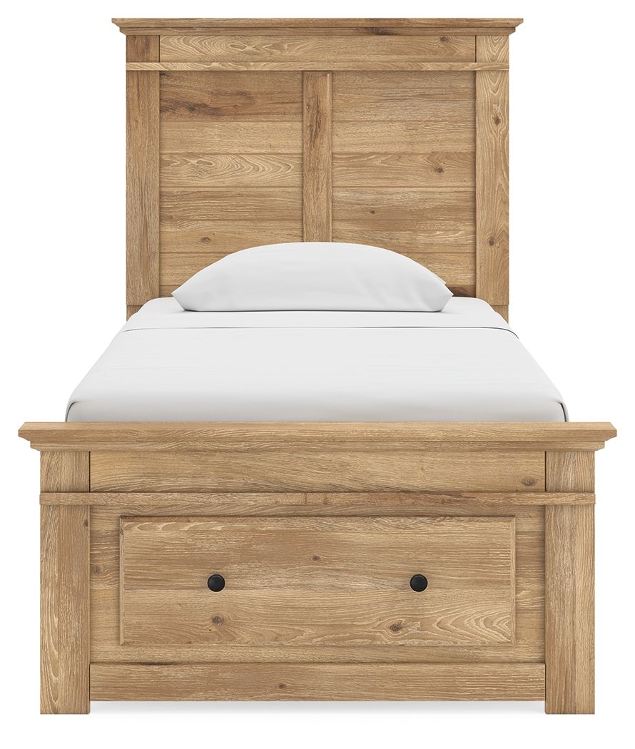 Makidern - Panel Storage Bed