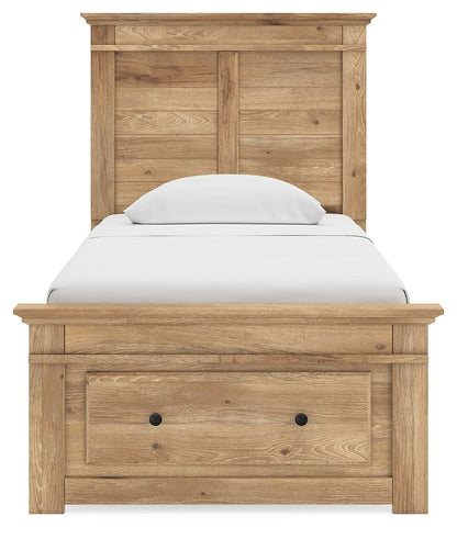 Makidern - Panel Storage Bed