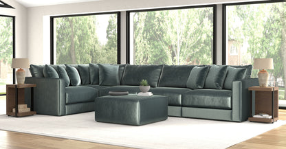 Remington - Modular Sofa And Cocktail Ottoman - Pine