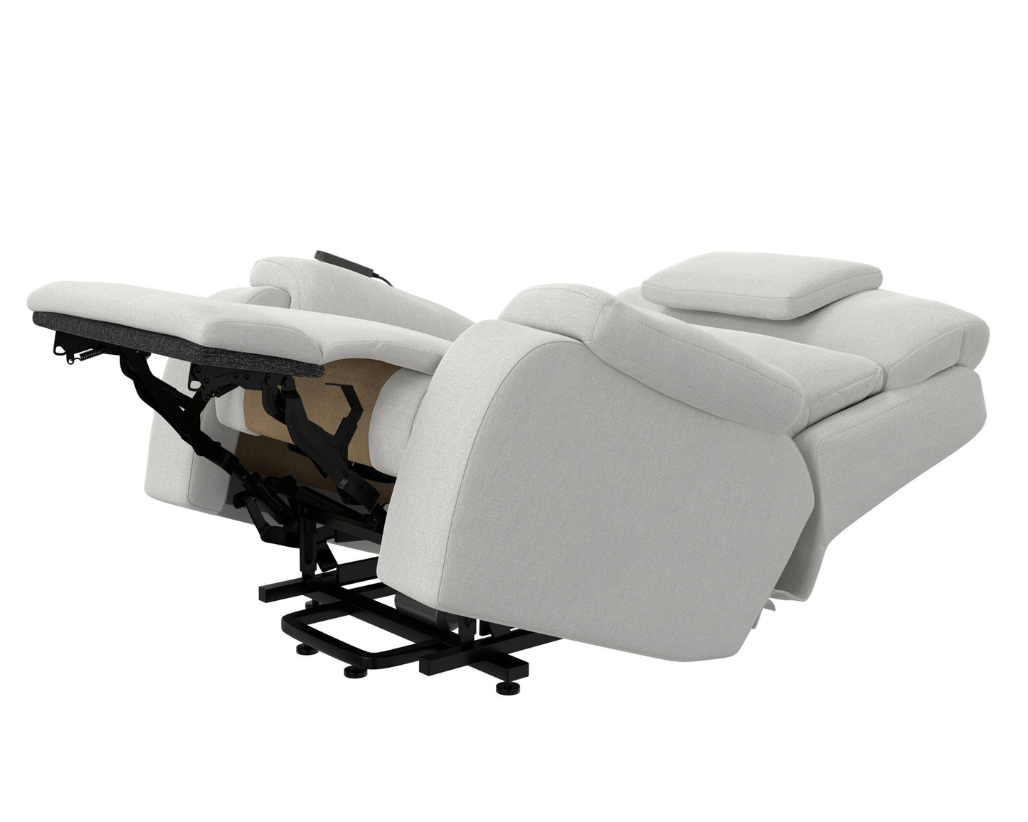Snoozer - Power Lift Power Headrest Lay Flat Recliner With CR3 Heat / Massage / Zero Gravity