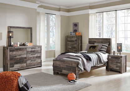 Derekson - Panel Bed