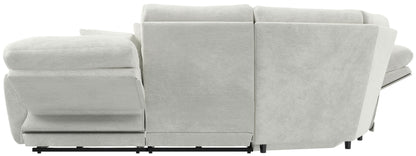 Majesty - Deep Seating Power Reclining Sectional And Ottoman