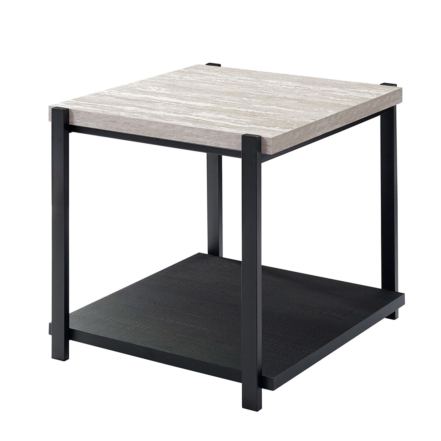 Linea - 3 Piece Occasional Set (1 Coffee & 2 End Tables) - Light Gray