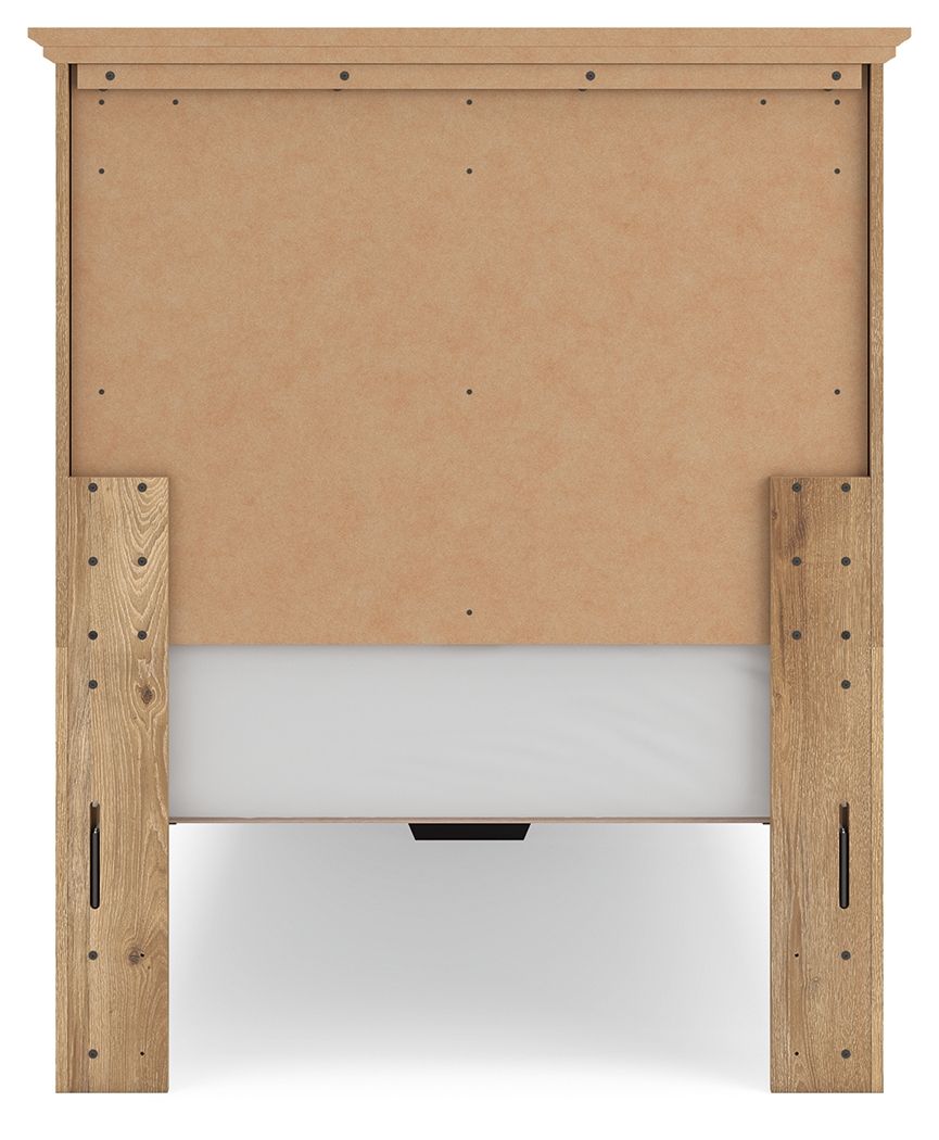 Makidern - Panel Storage Bed