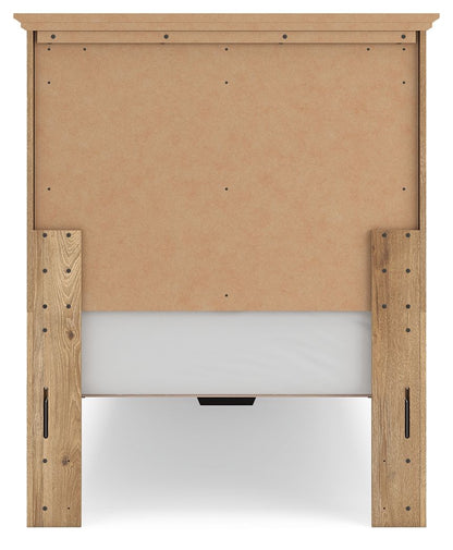 Makidern - Panel Storage Bed