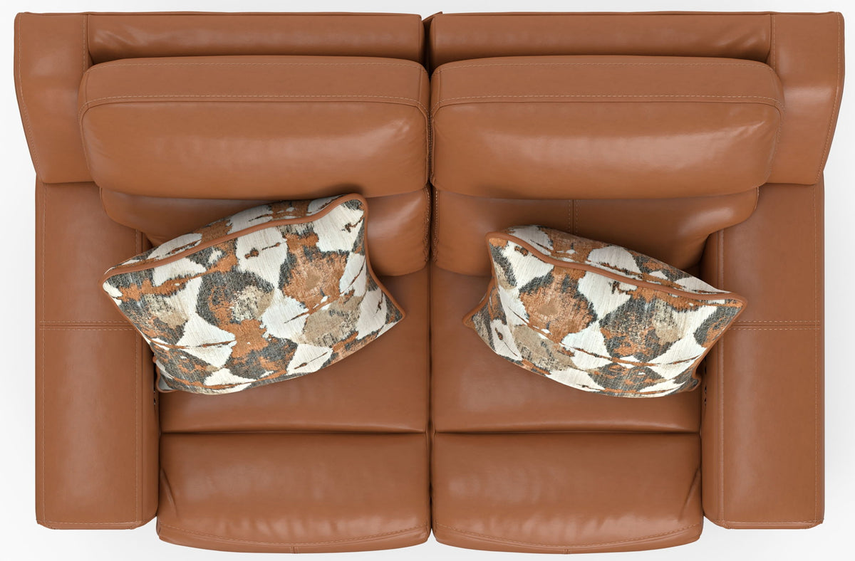 Arezzo - Power Headrest Power Reclining Loveseat With Zero Gravity/Extended Ottoman