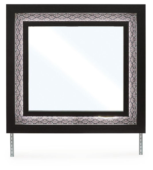 Brizmore - Bedroom Mirror - Black