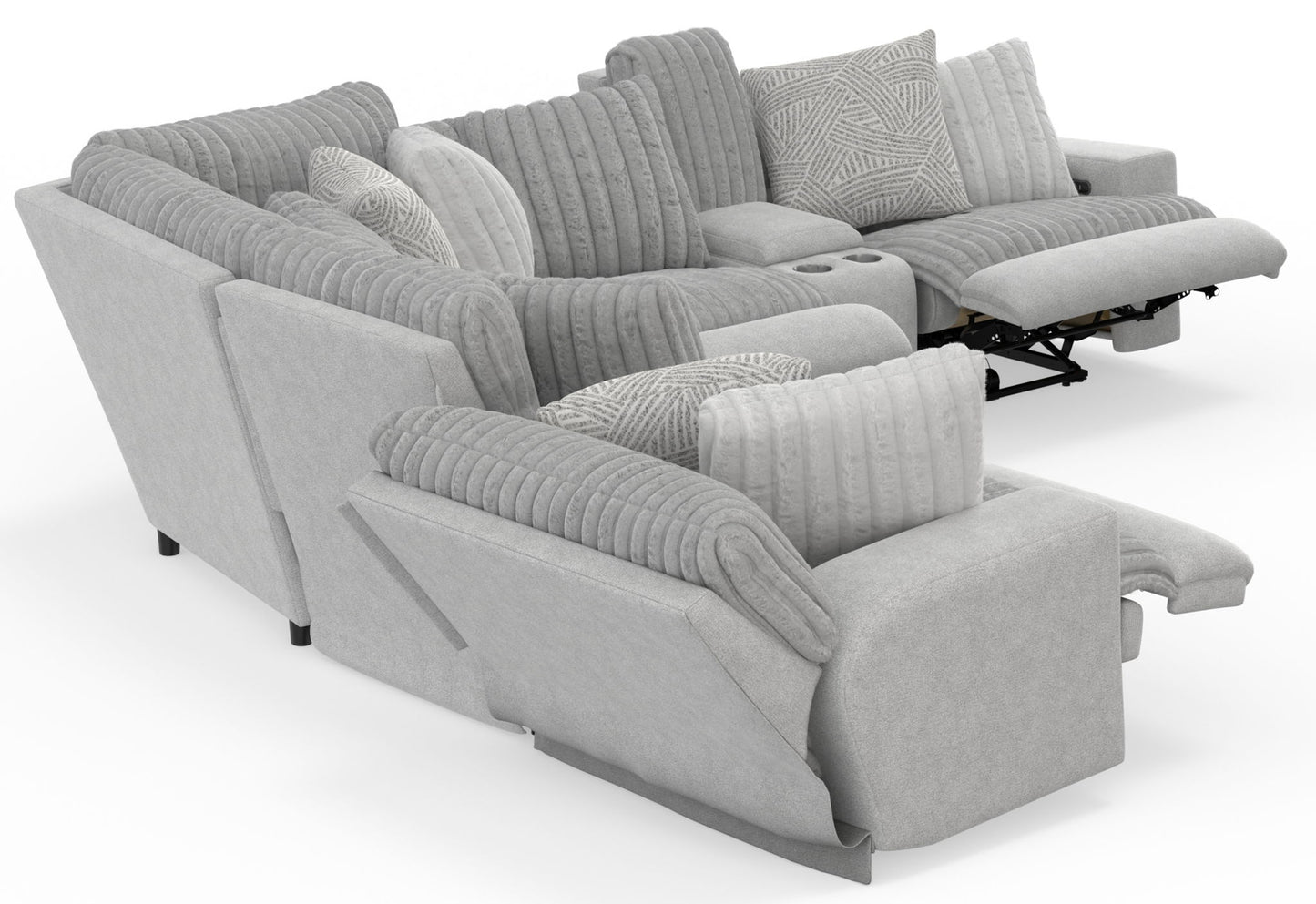 Abraxas - 6 Piece Reclining Sectional