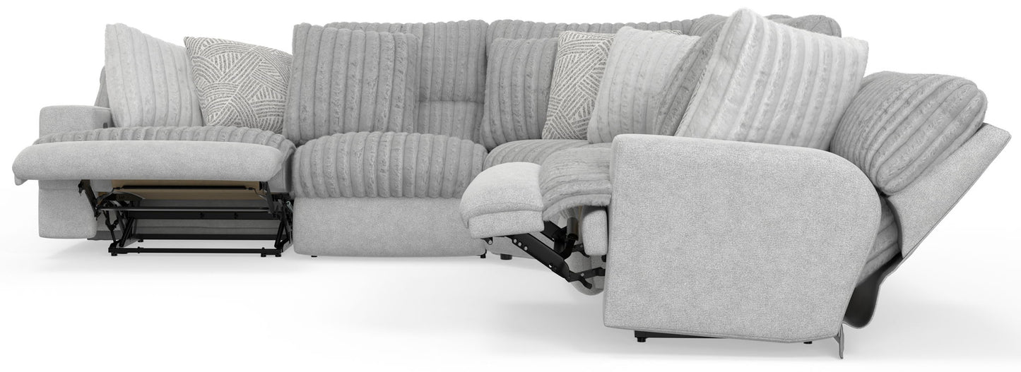 Abraxas - 5 Piece Reclining Sectional